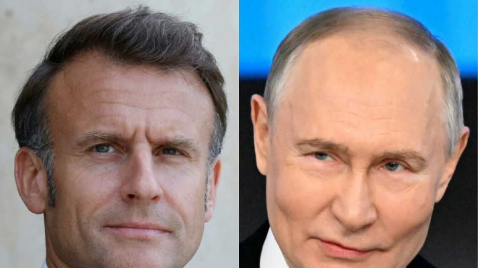 Macron pide alto el fuego en Ucrania en primera conversación con Putin desde 2022