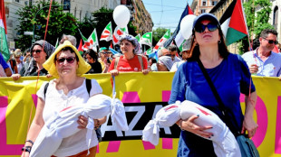 Hunderttausende in Rom auf Solidaritätskundgebung für Palästinenser