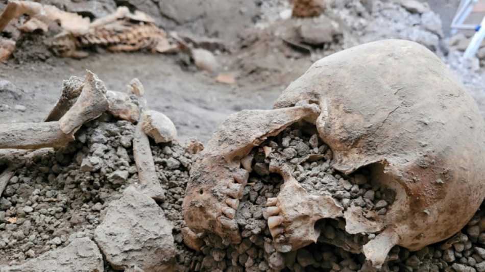 Exhuman dos nuevos esqueletos en las ruinas de Pompeya