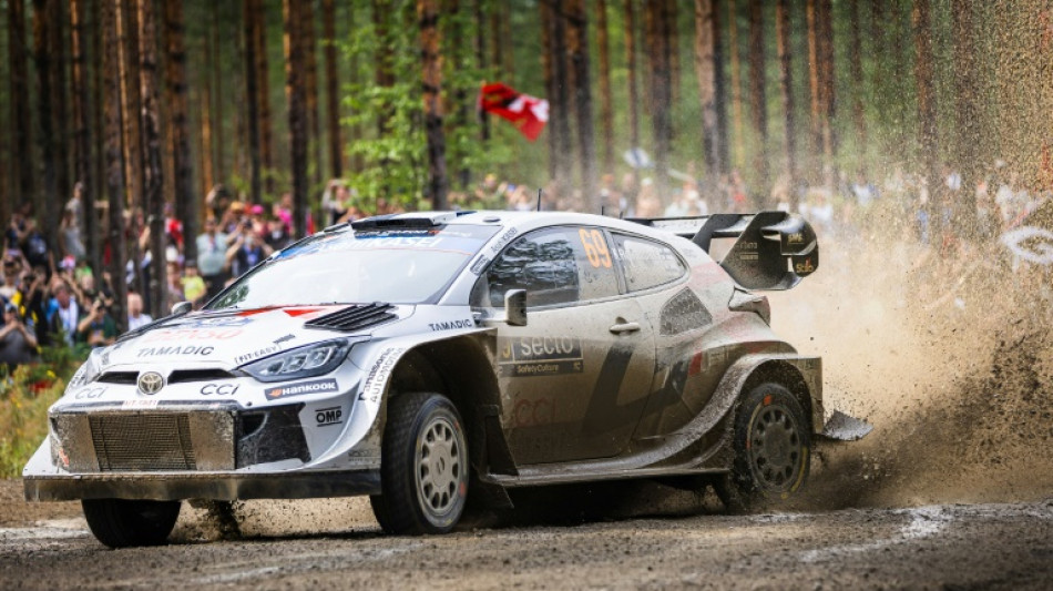 Rovanpera emerges from home forests leading Rally of Finland