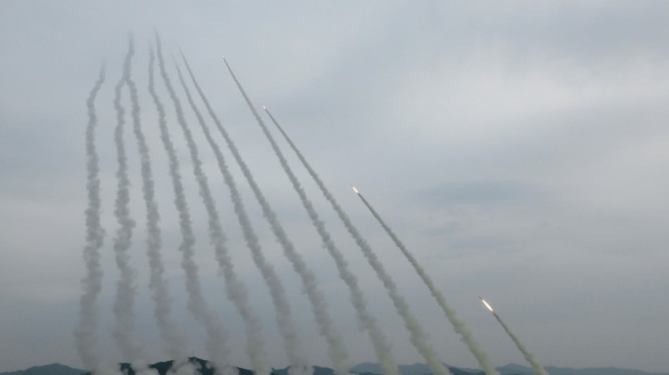 North Korea conducts test of nuclear-capable rocket launchers