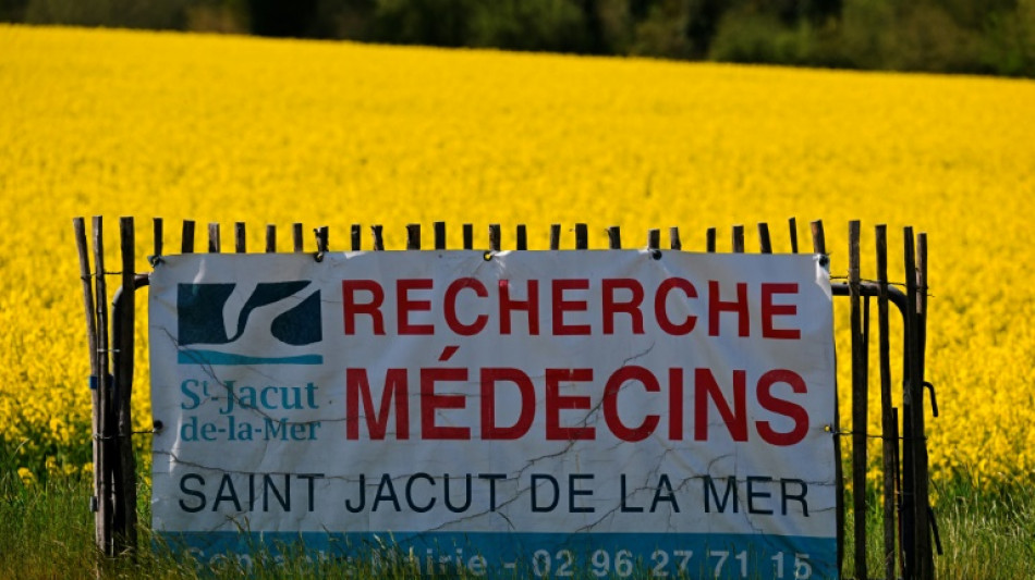 Déserts médicaux: des généralistes en septembre dans 151 zones rouges