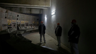 Inside Chernobyl, Ukraine scrambles to repair radiation shield