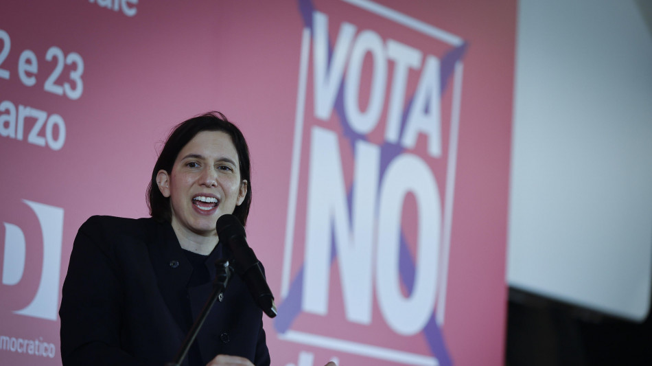 Schlein, se perde il referendum il governo non cade