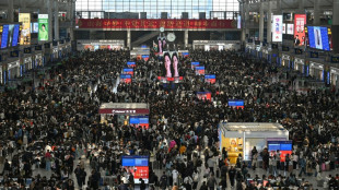 Chine: 24,8 millions de voyageurs ont pris le train le 1er mai, un record