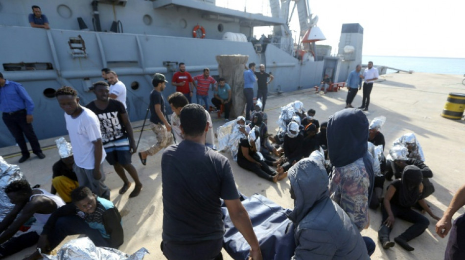 Cuarenta y dos migrantes "presuntamente" murieron en un naufragio frente a las costas libias