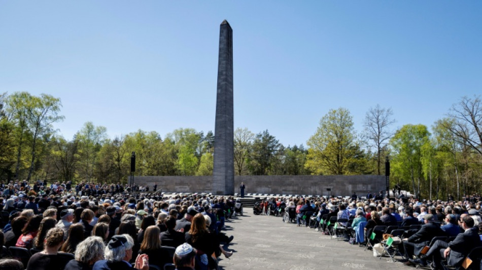 L'Allemagne commémore la libération du camp de concentration nazi de Bergen-Belsen
