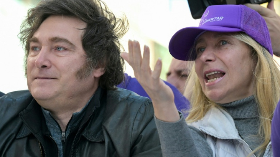 Milei culpa a un "grupejo violento" por pedradas y niega la corrupción