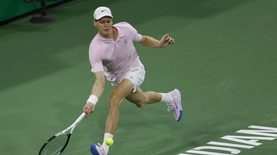 Indian Wells: Sinner "l'aggressivit&agrave; chiave del successo su Fonseca"