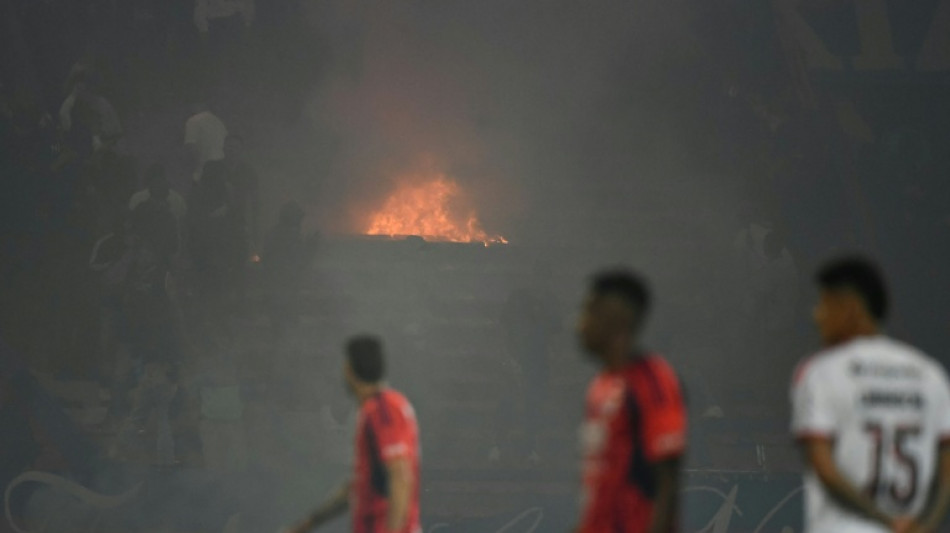 Cancelan el DIM-Flamengo de la Libertadores en Colombia tras incidentes con hinchas