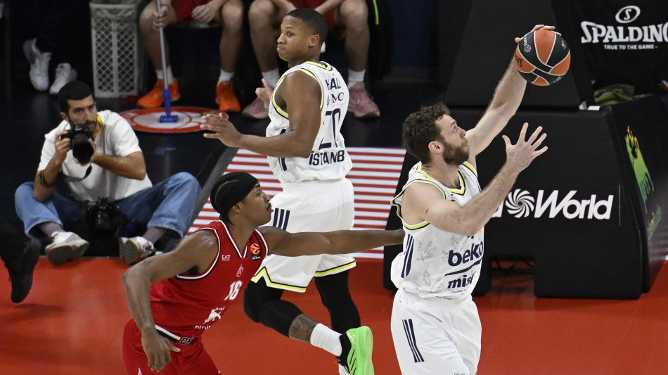 Eurolega: EA7 Milano-Fenerbahce 72-87