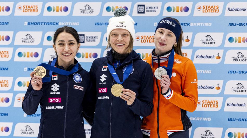 Europei short track, oro per Arianna Fontana nei 1500