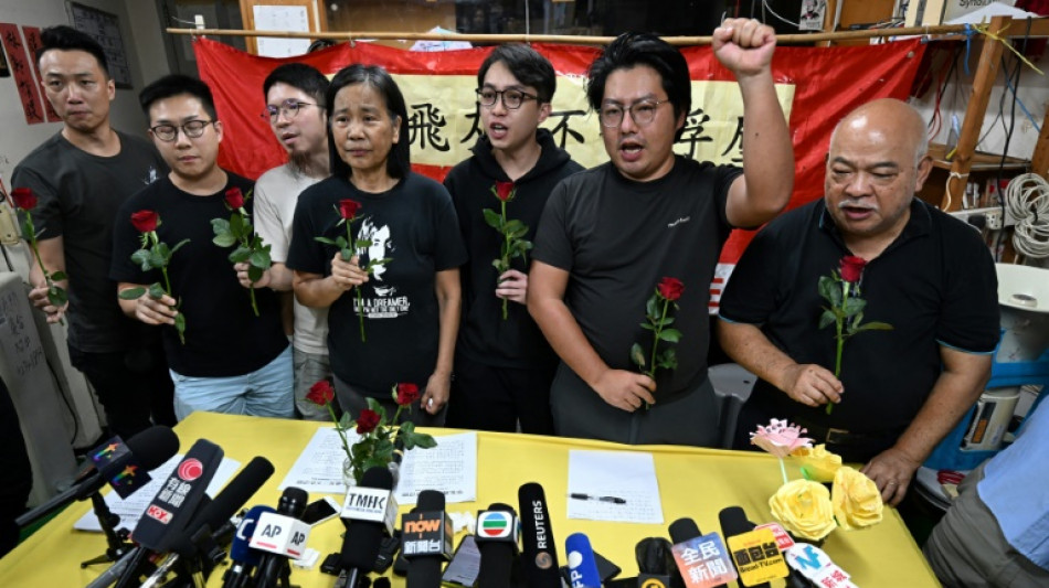 Hong Kong: dissolution de l'un des derniers partis d'opposition face à une "immense" pression

