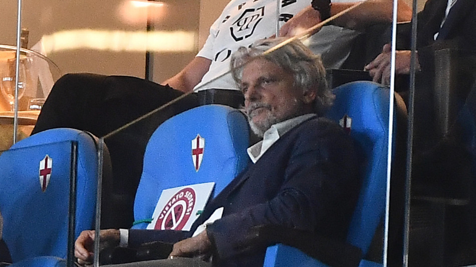 Sampdoria in C: Ferrero 'ben vi sta, un motivo ci sarà'