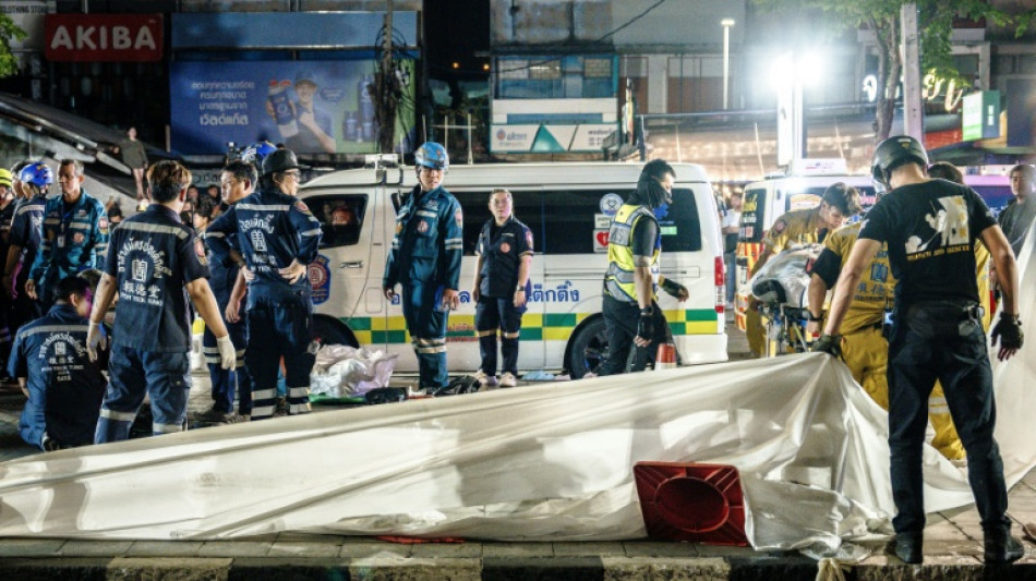 Tha&iuml;lande: au moins 27 morts dans l'incendie d'un bar de Bangkok