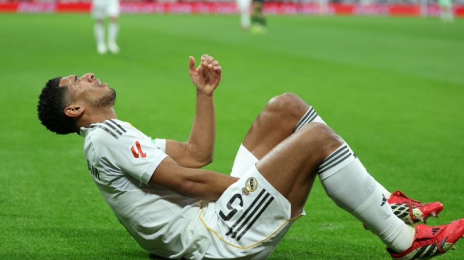 Real Madrid's Bellingham set for month out with hamstring injury