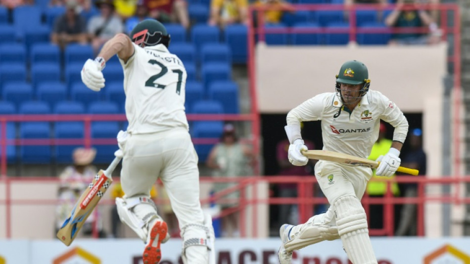 Webster and Carey again steady Australia in West Indies