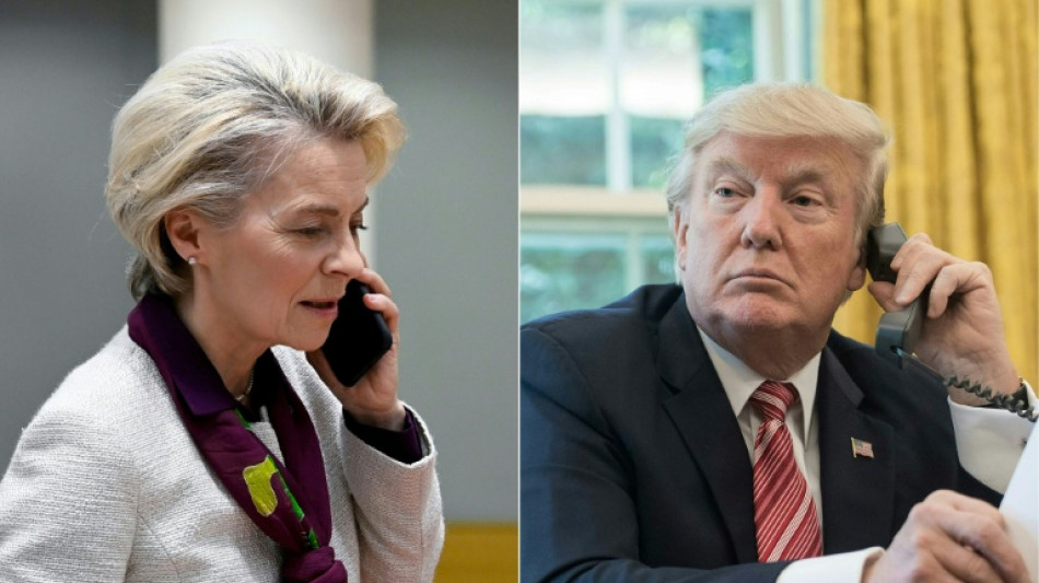 Von der Leyen y Trump tuvieron el domingo una buena conversación telefónica, afirma un portavoz