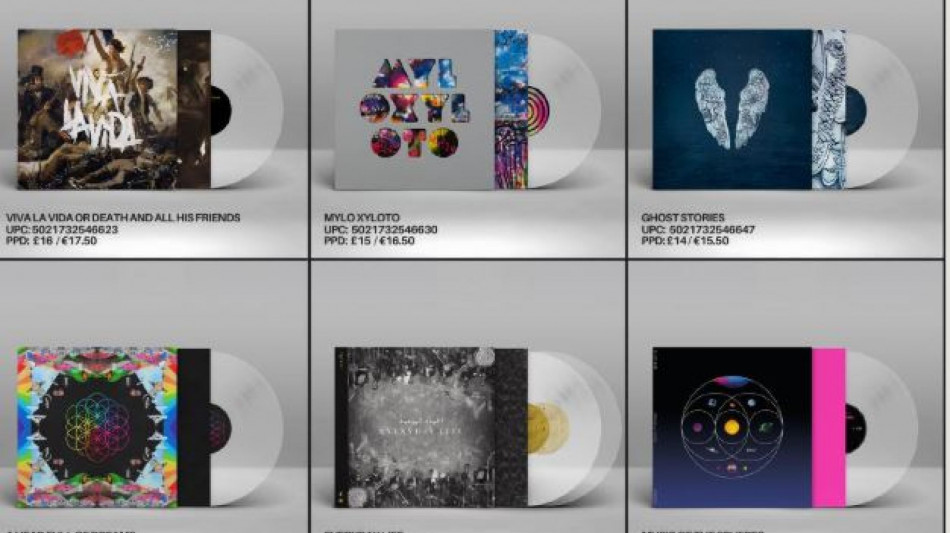 I Coldplay ripubblicano i loro album in formato ecorecord
