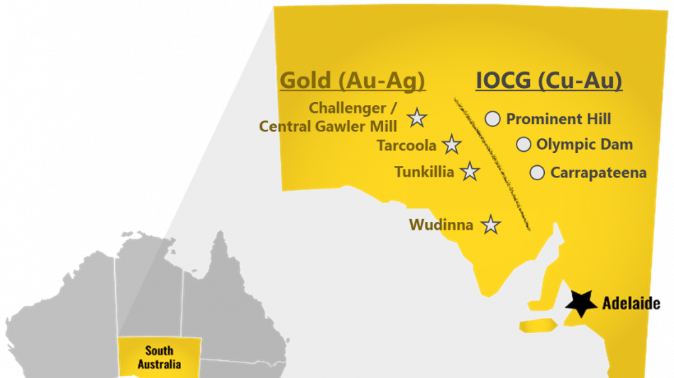 a map of australia with yellow squaresai-generated content may be incorrect.