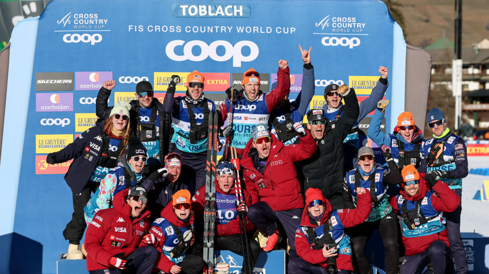 Sci nordico: Tour de Ski, l'americano Schumacher vince a Dobbiaco
