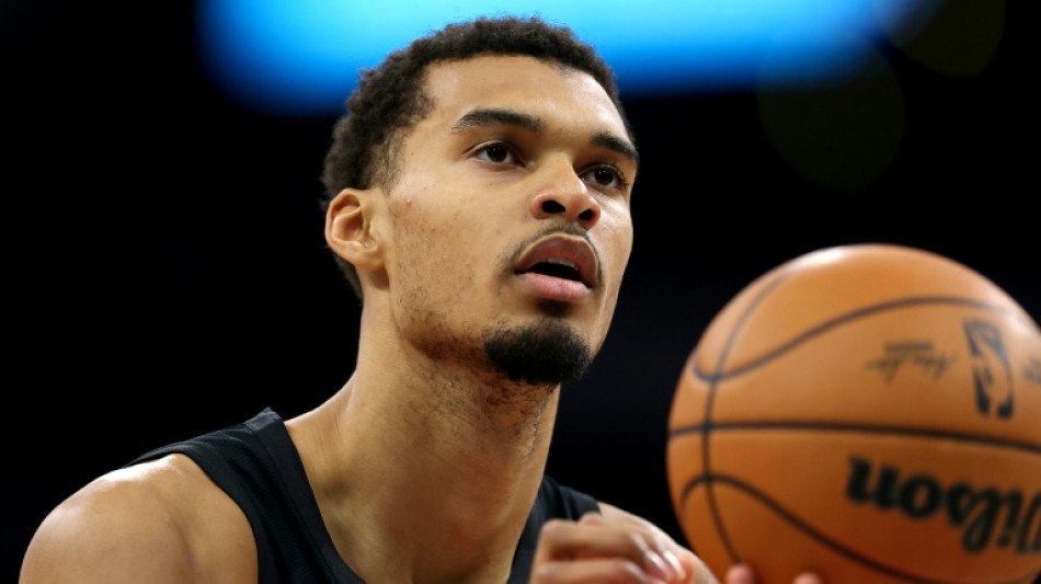 Wembanyama out of Spurs' NBA game against Blazers