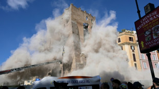 Muere trabajador rescatado tras el colapso parcial de una torre medieval en Roma