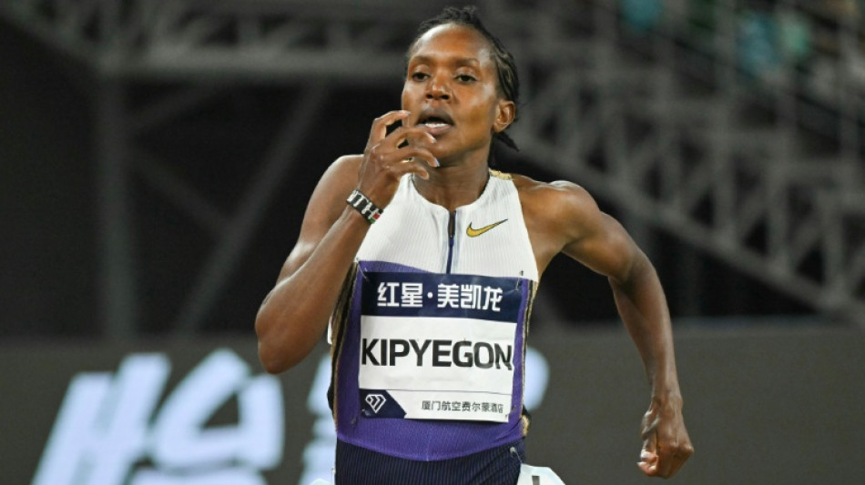 Athlétisme: la Kényane Faith Kipyegon s'attaque à la barrière des quatre minutes au mile