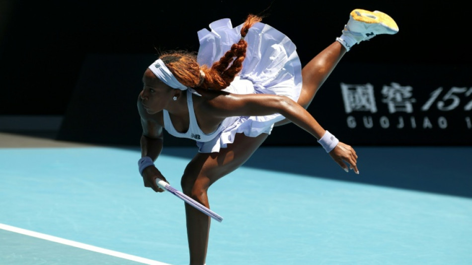 Gauff overcomes wobble in winning start to Melbourne title bid