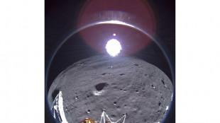 Lights out for wonky US lunar lander, for now