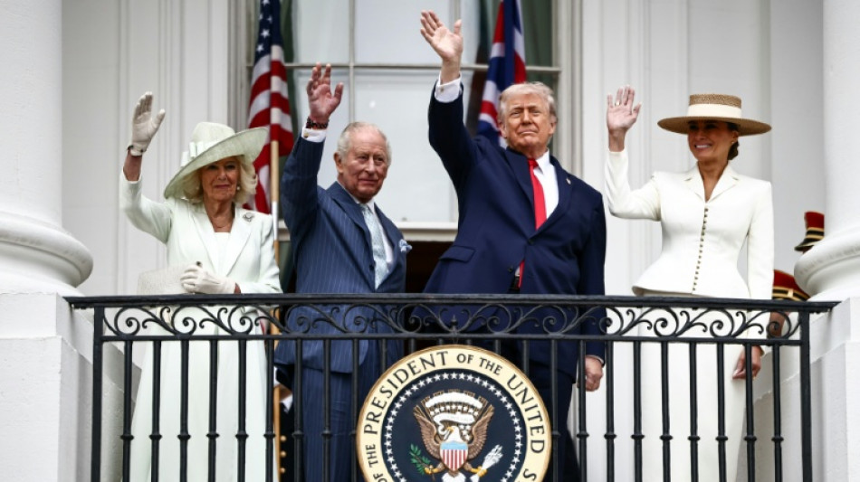Trump hails British 'friends' as king visits