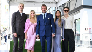 David Beckham recibe su estrella en el Paseo de la Fama de Hollywood