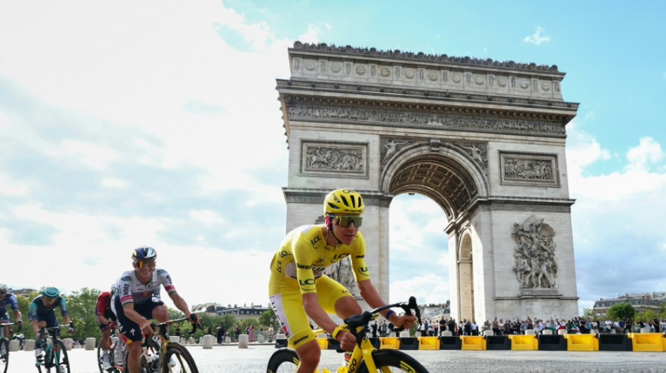 Pogacar zum f&uuml;nften Mal Tour-Sieger - Van der Poel siegt in Paris