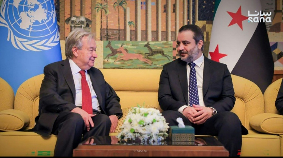 Guterres pide apoyo para Siria en la primera visita de un jefe de la ONU desde 2009