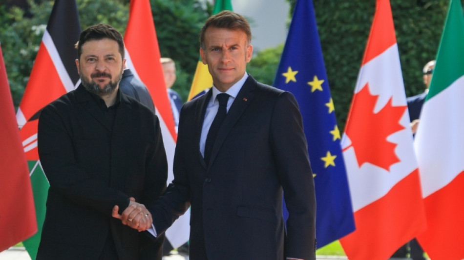 Ukrainischer Pr&auml;sident Selenskyj beim G7-Gipfel eingetroffen