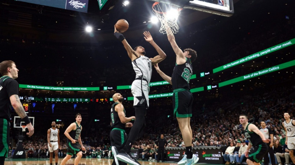 NBA: Wembanyama d&eacute;cisif contre Boston, Schr&ouml;der suspendu pour s'en &ecirc;tre pris &agrave; Doncic