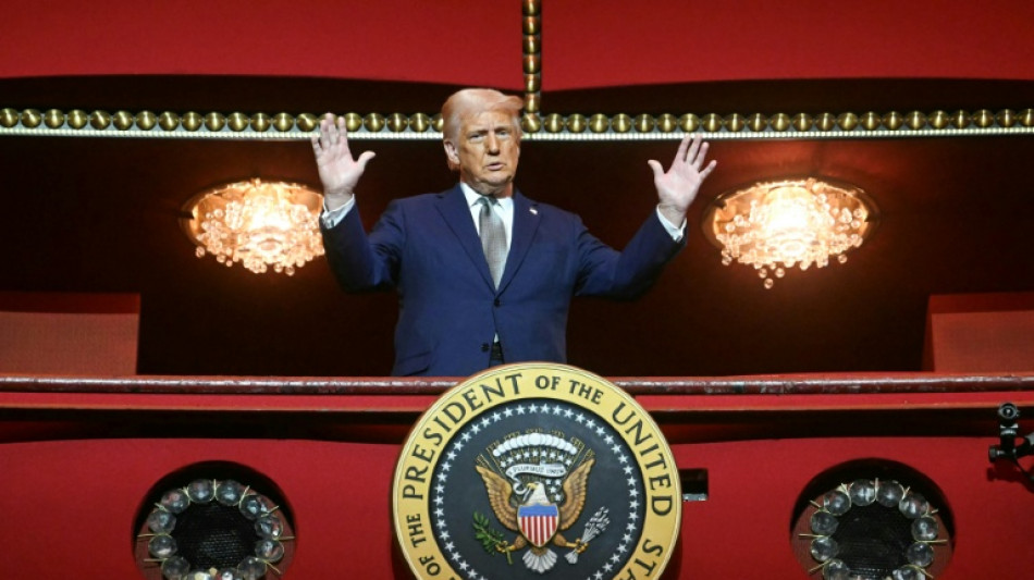 Trump renames Kennedy arts center after himself