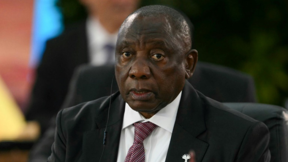 Surtaxes: l'Afrique du Sud mène des discussions "intensives" avec les Etats-Unis, selon Ramaphosa