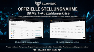 BitMart unter Druck: 22.000 USDT und 930.000 SNC nach 48 Stunden nicht freigegeben &ndash; fehlen BitMart die Mittel?